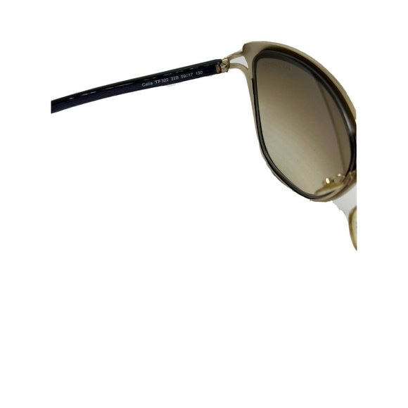 Tom Ford Sunglasses Celia TF 322 32B 59-17 130 Brown Lenses trendy glasses main image 8